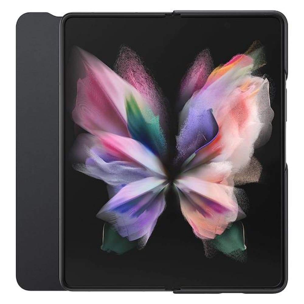 Samsung Flip Cover with S-Pen for Galaxy Fold 3 - Black - Accessories