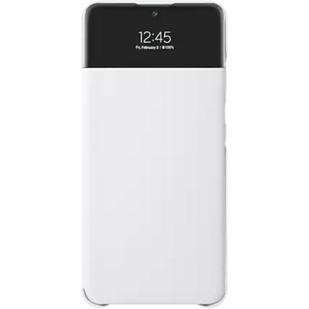 Samsung Galaxy A32 4G Smart S-View Wallet Cover - White - Accessories