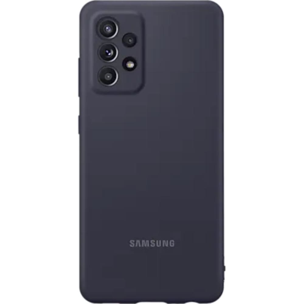 Samsung Galaxy A52 Silicone Cover - Black - Accessories