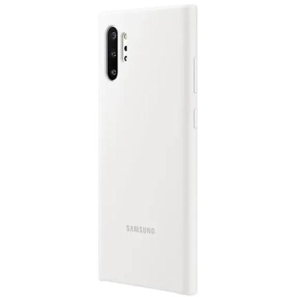 Samsung Galaxy Note 10+ Silicone Cover - White - Accessories