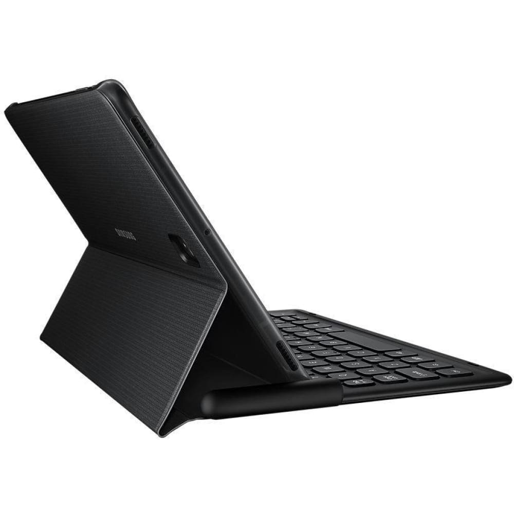 Samsung Galaxy Tab S4 10.5 Keyboard Cover Case - Black (includes Pen Holder) - Accessories