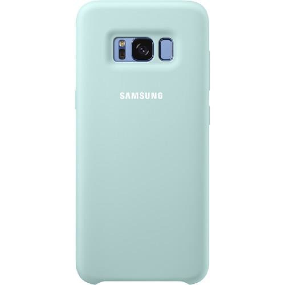 Samsung Original Silicone Case Cover suits Galaxy S8 - Blue - Accessories
