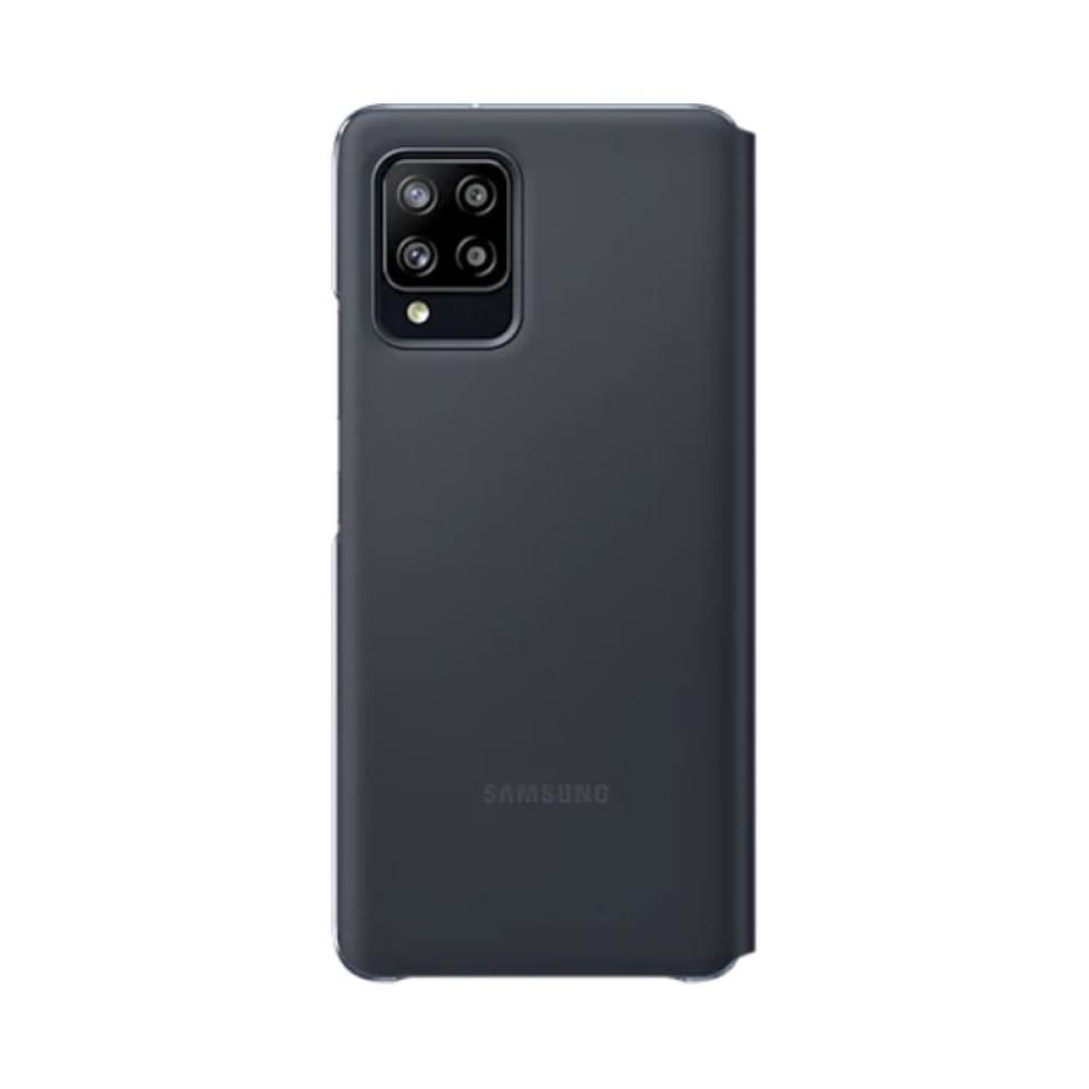 Samsung S View Wallet Cover Case Suit For Galaxy A42 5G - Black - Accessories
