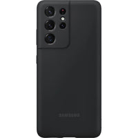 Thumbnail for Samsung Silicon Cover Case for Galaxy S21 Ultra - Black - Accessories