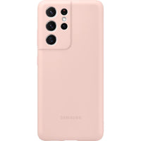 Thumbnail for Samsung Silicon Cover Case for Galaxy S21 Ultra - Pink - Accessories