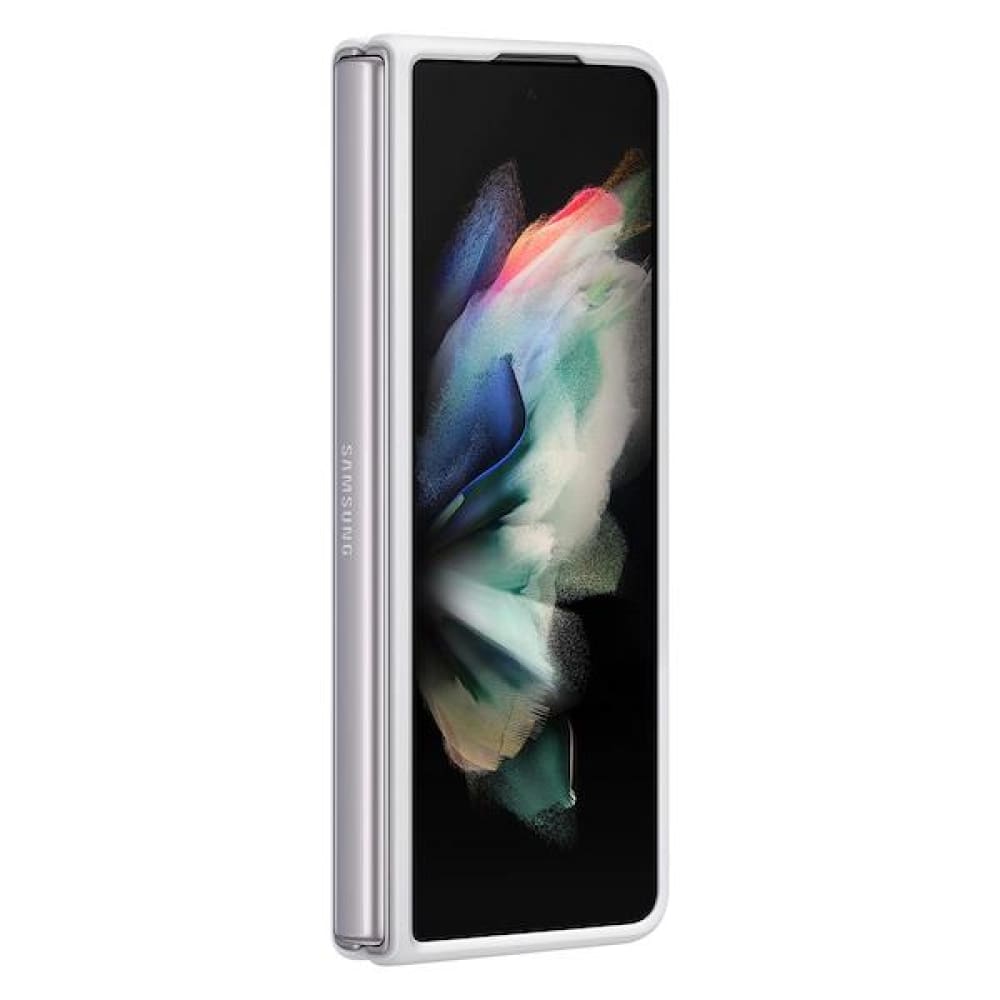 Samsung Silicone Cover for Galaxy Fold 3 - White - Accessories
