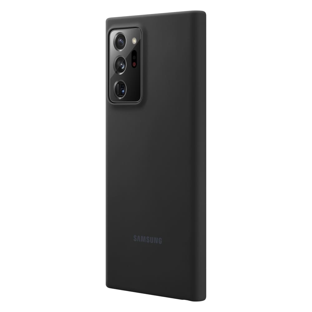 Samsung Silicone Cover For Galaxy Note20 Ultra - Black - Accessories