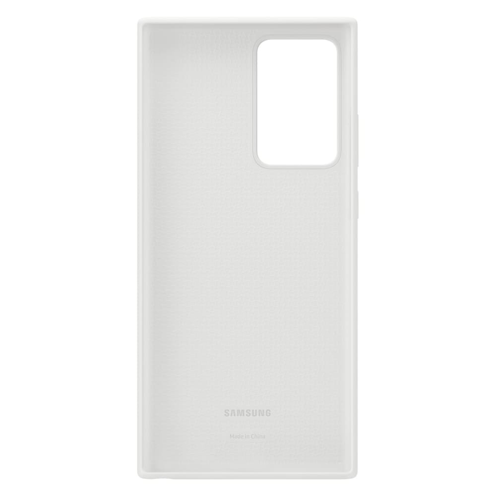 Samsung Silicone Cover For Galaxy Note20 Ultra - White - Accessories