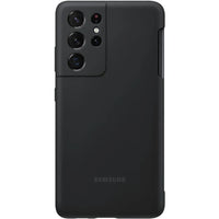 Thumbnail for Samsung Silicone Cover with S-Pen for Galaxy S21 Ultra - Black - Accessories