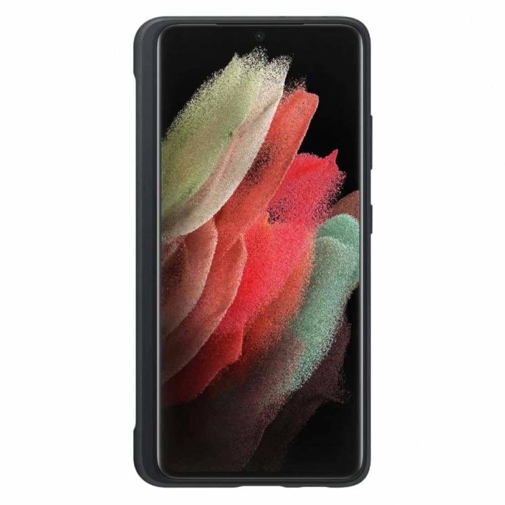 Samsung Silicone Cover with S-Pen for Galaxy S21 Ultra - Black - Accessories
