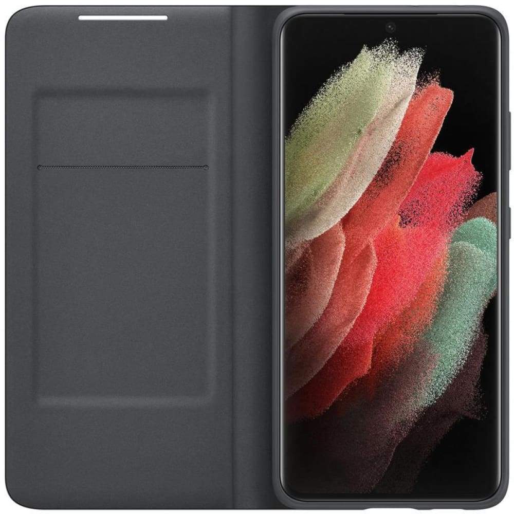 Samsung Smart LED View Case for Galaxy S21 Ultra - Black - Accessories
