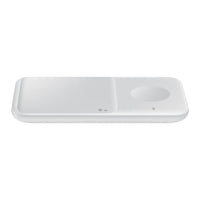 Thumbnail for Samsung Wireless Charger and Duo Charging Pad - with AC Charger - White - Accessories