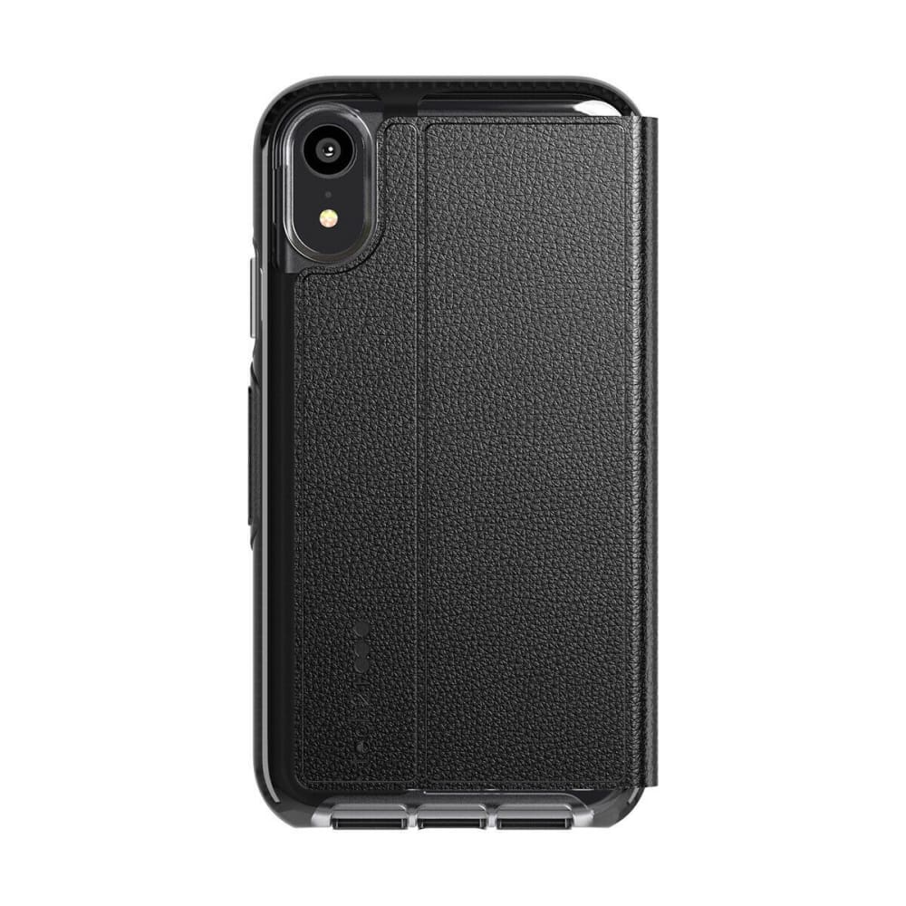 Tech21 Evo Wallet Case for iPhone XR - Black - Accessories