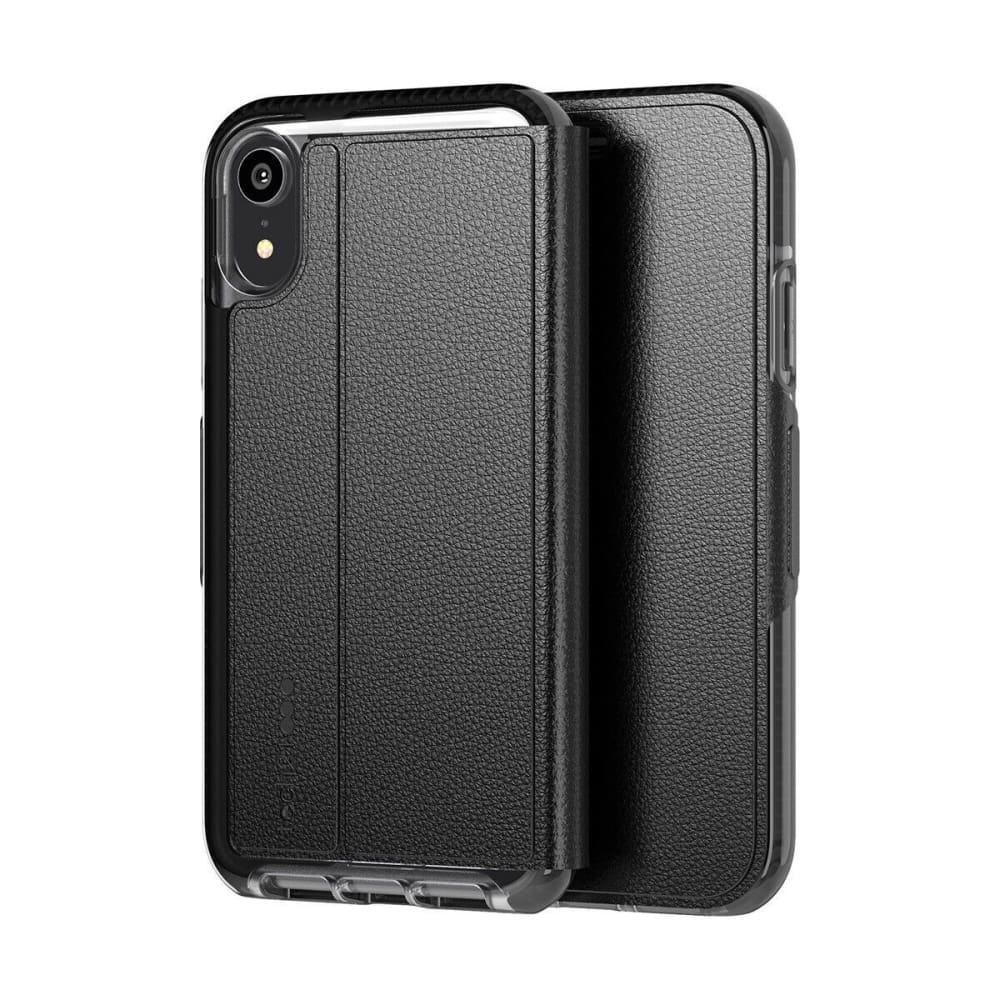 Tech21 Evo Wallet Case for iPhone XR - Black - Accessories