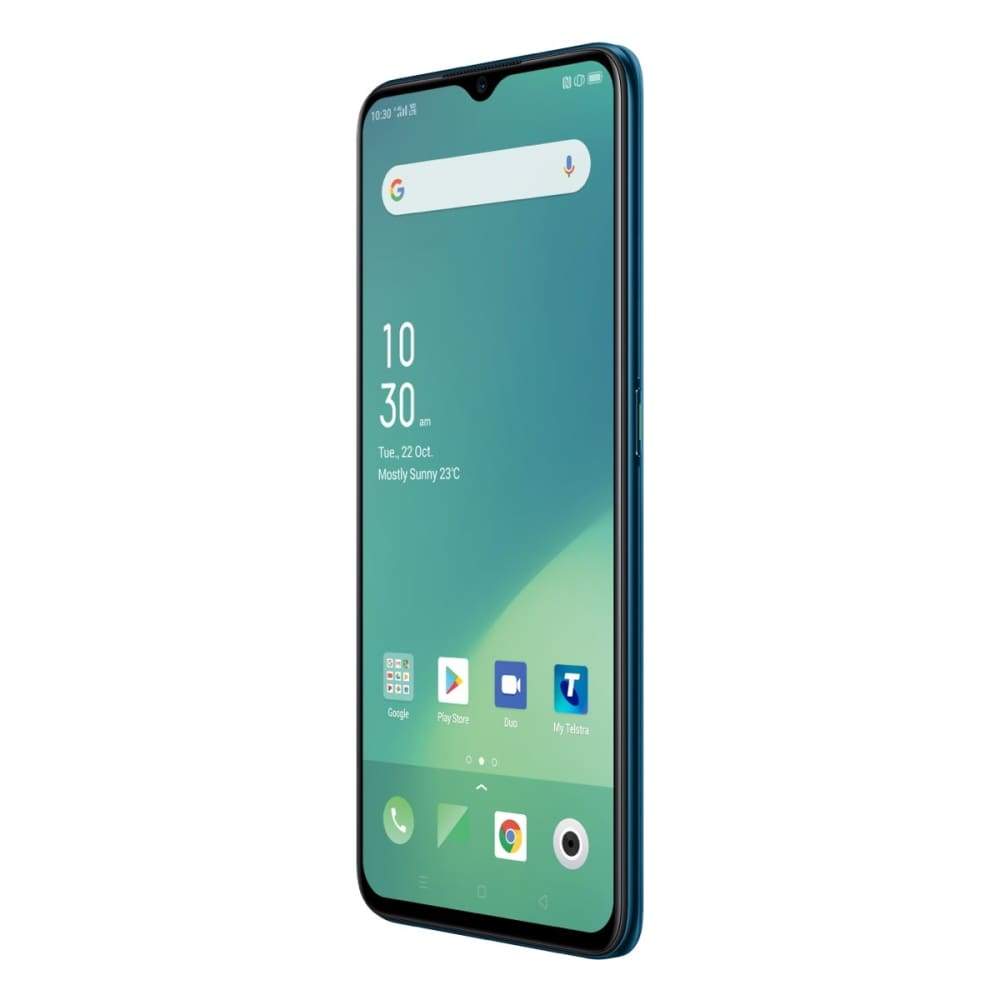 TELSTRA OPPO A5 2020 Mobile Phone 64GB | 4G RAM - Marine Green - Mobiles