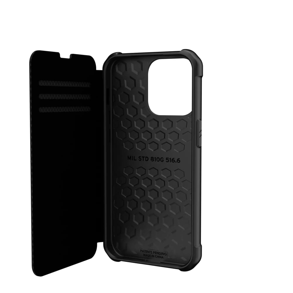 UAG Metropolis Folio 5G Case for iPhone 13 Pro - Kevlar Black - Accessories