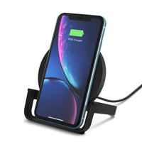 Thumbnail for Belkin BoostCharge Wireless 10W Charging Stand - Black