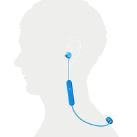 Thumbnail for Sony Bluetooth Sports Headphone WI-C300 - Blue