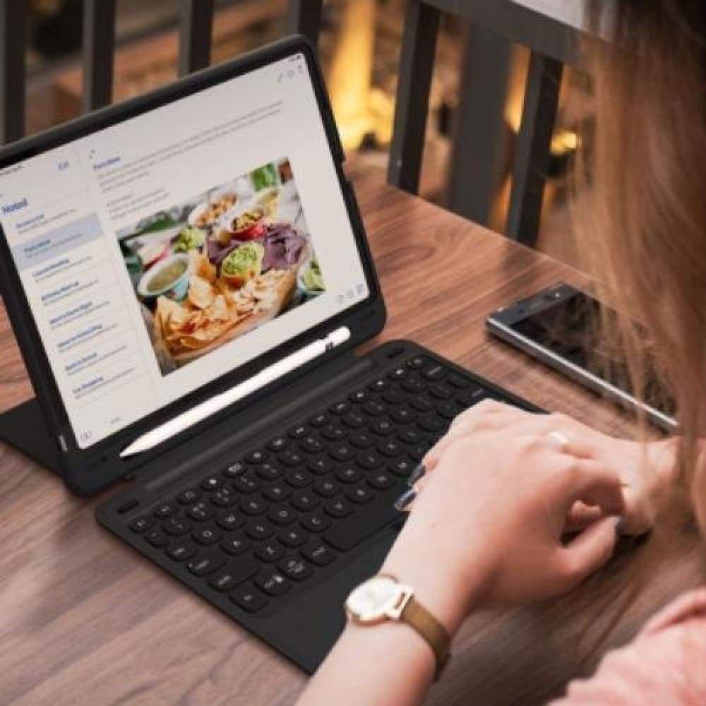ZAGG Keyboard Slimbook Go Detachable Case suits iPad Pro 11 - Black - Accessories