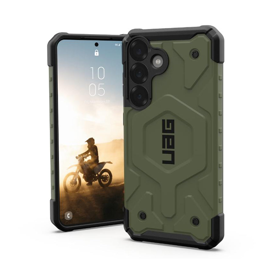 UAG Pathfinder Magnetic Case for Samsung Galaxy S25 - Olive Green
