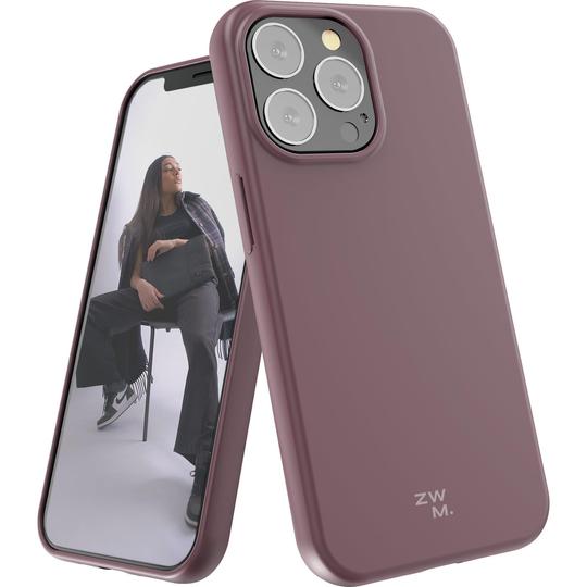 ZWM/WILMA Case for iPhone 13 Pro Max - Burgundy