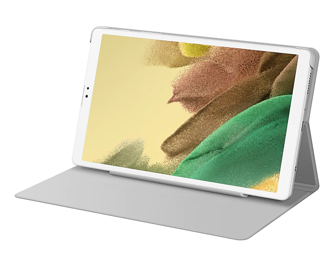 Samsung Galaxy Tab A7 Lite 8.7 Book Cover - Silver - NEW