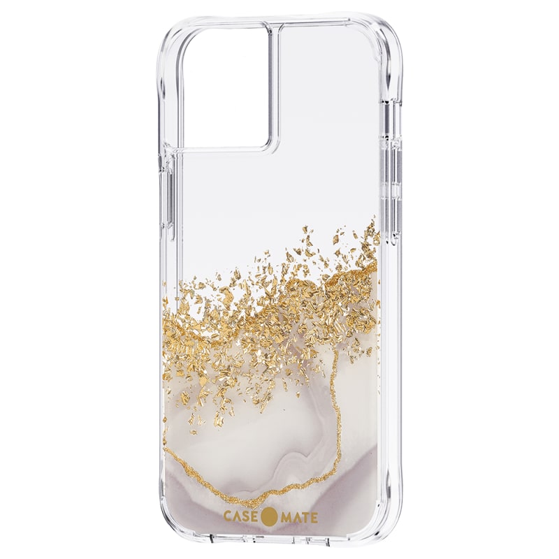 Case-Mate Karat Marble Case Antimicrobial for iPhone 13 (6.1") - Multi