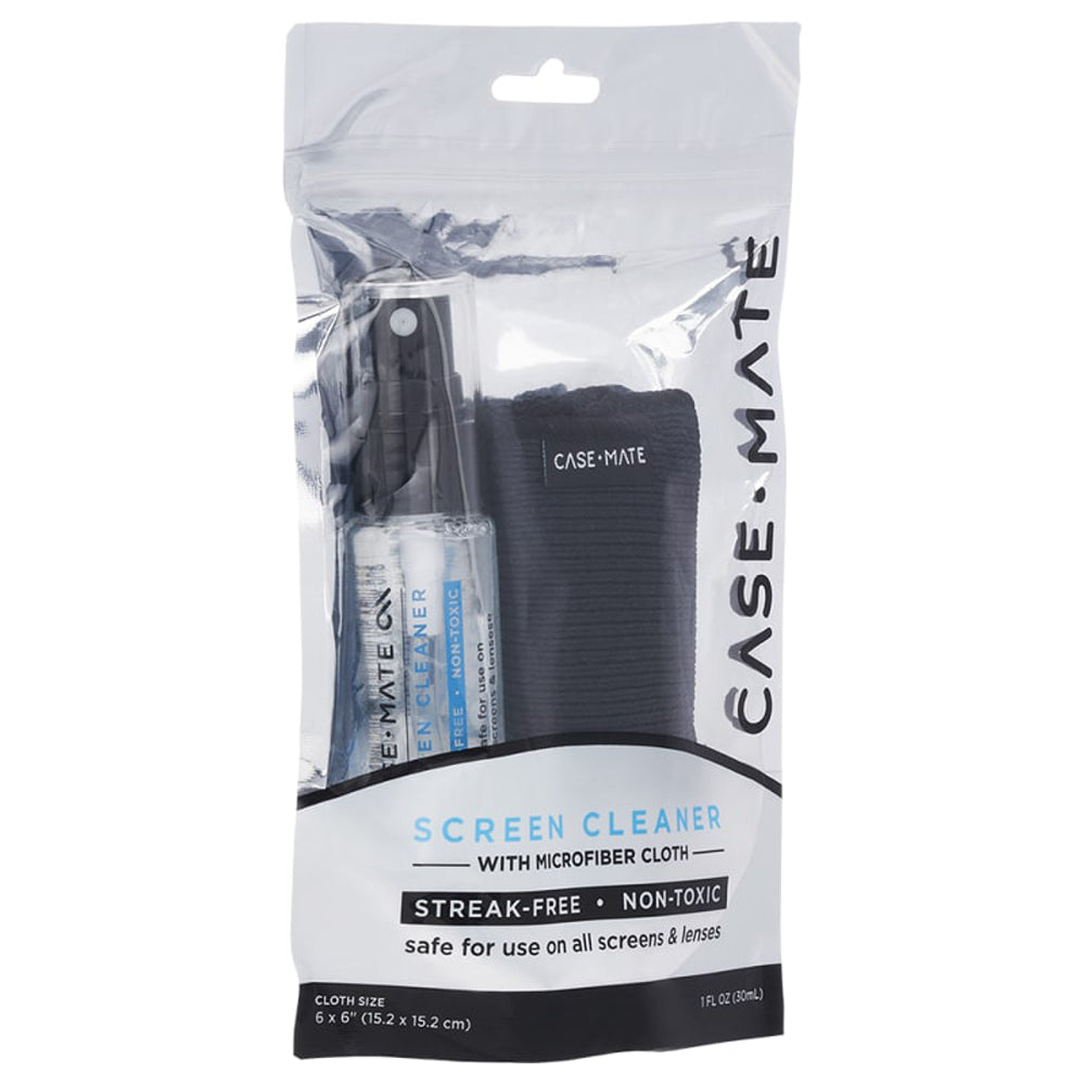 Case-Mate Screen Cleaner Kit - Universal Compatibility - Clear
