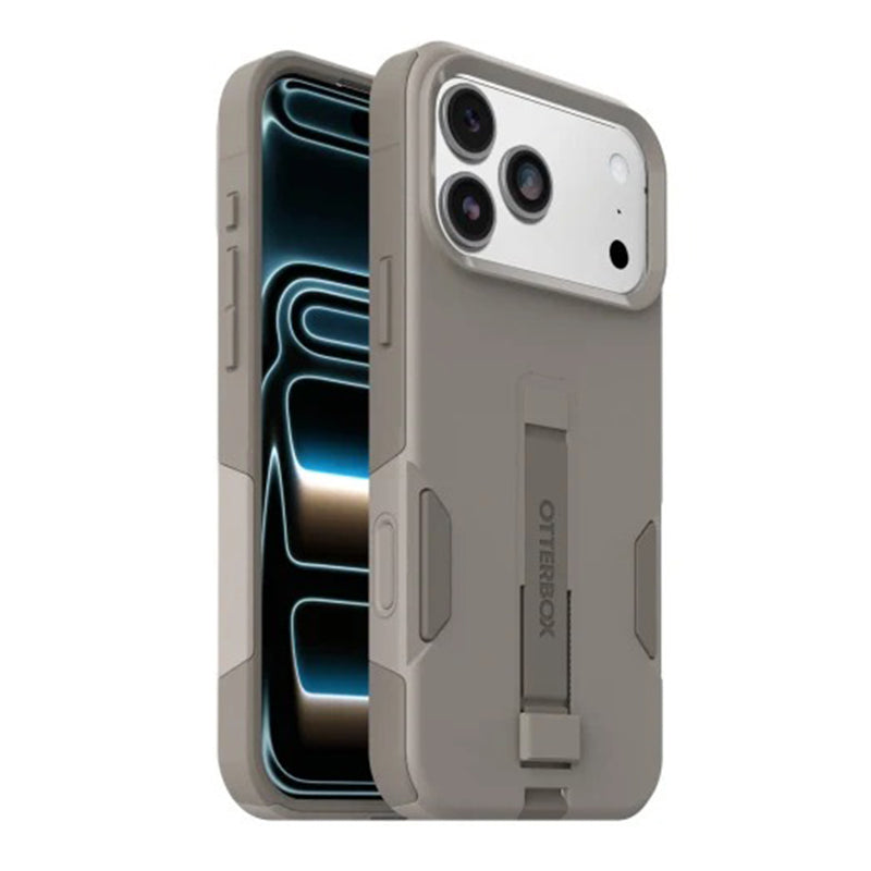 OtterBox Commuter Grip MagSafe Case with Camera Control for iPhone 18 Pro Max/17 Pro Max Cottonwood Glen - Light Grey