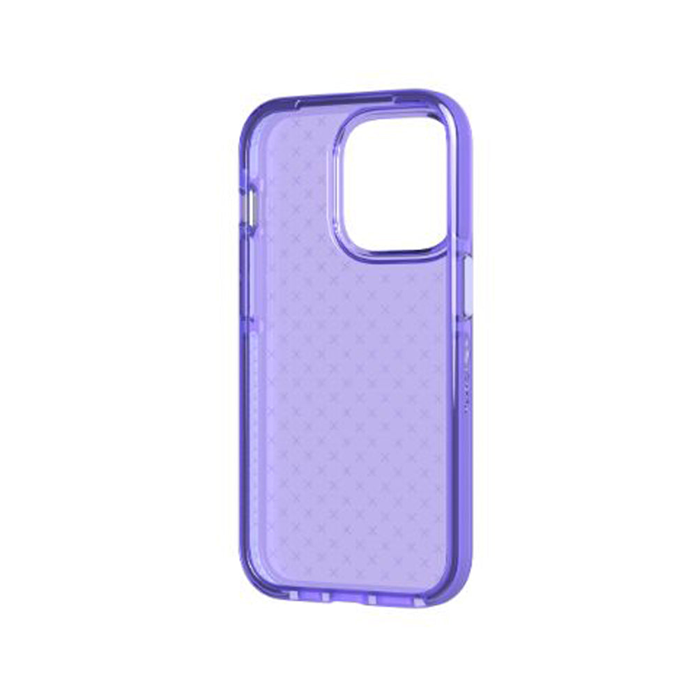 Tech21 EvoCheck Case for iPhone 14 Pro - Wondrous Purple