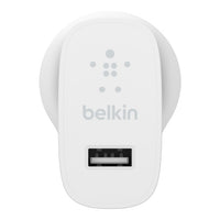 Thumbnail for Belkin BoostCharge USB-A Wall Charger 12W - White