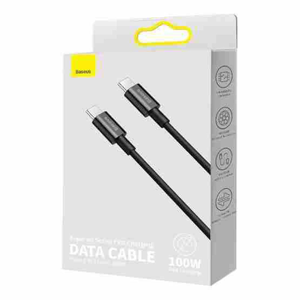 Baseus Superior Series Fast Charging Data Cable USB-C to USB-C 100W 2Meter - Black