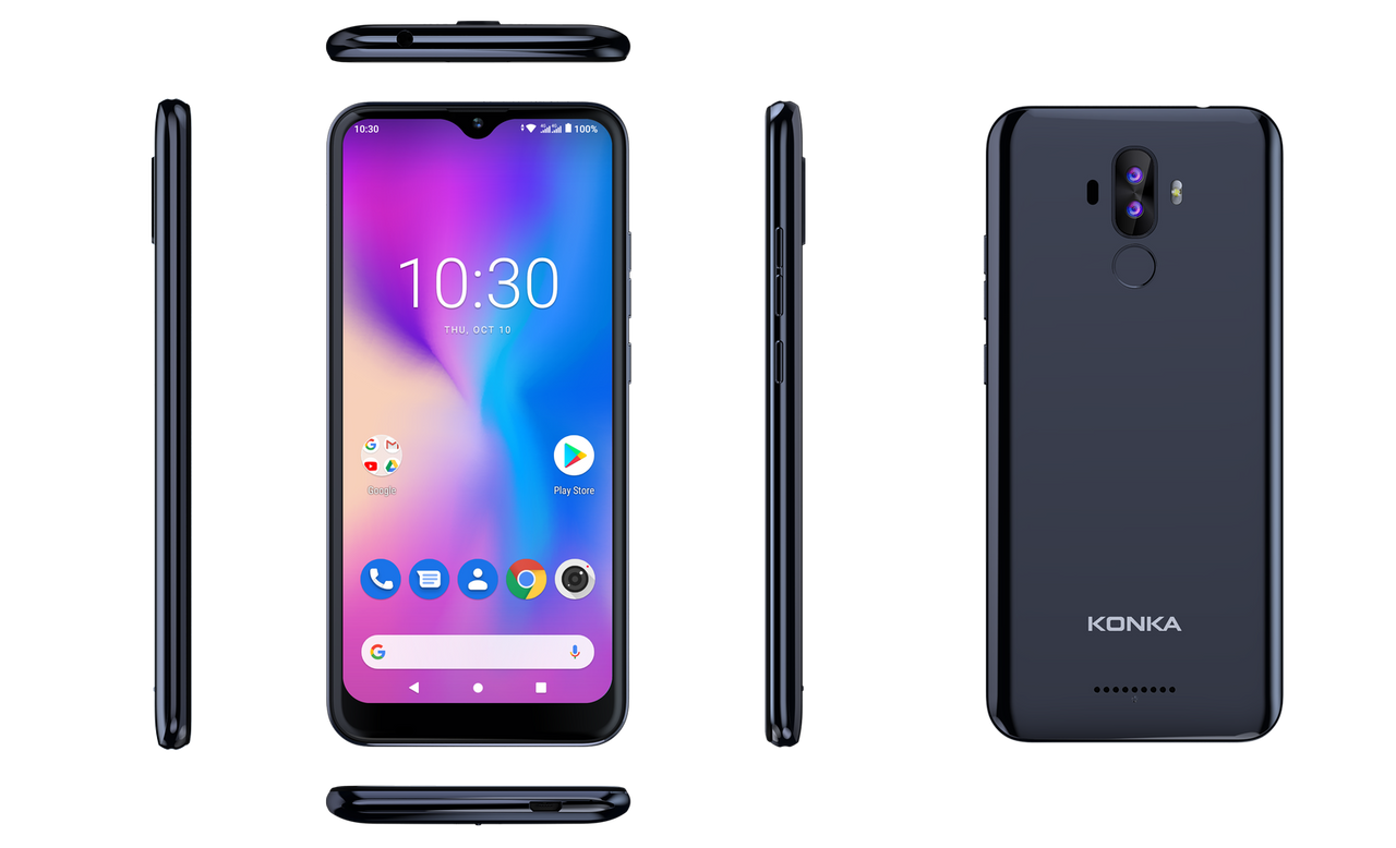 Konka SE2 32GB Dual Sim 4G LTE - Black/Blue