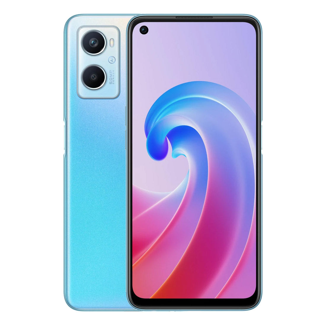 OPPO A96 (Dual Sim, 128GB/8GB, 6.59 inches, CPH2333AU) - Sunset Blue