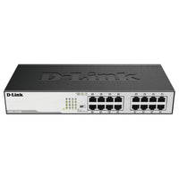 D-Link 16-Port Gigabit Unmanaged Switch - Black