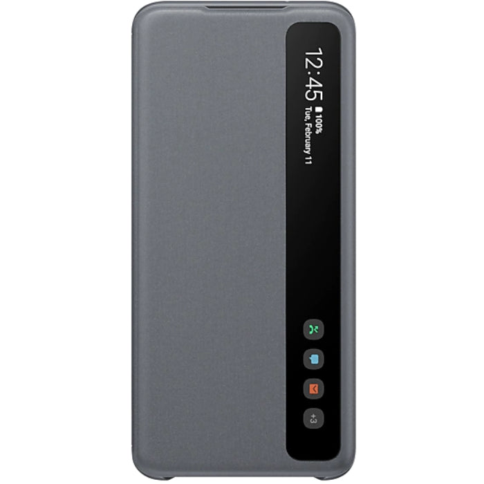 Samsung Galaxy S20 Clear View Cover - Grey