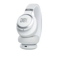 Thumbnail for JBL Live 660NC Noise Cancelling Wireless Over-Ear Headphone - White