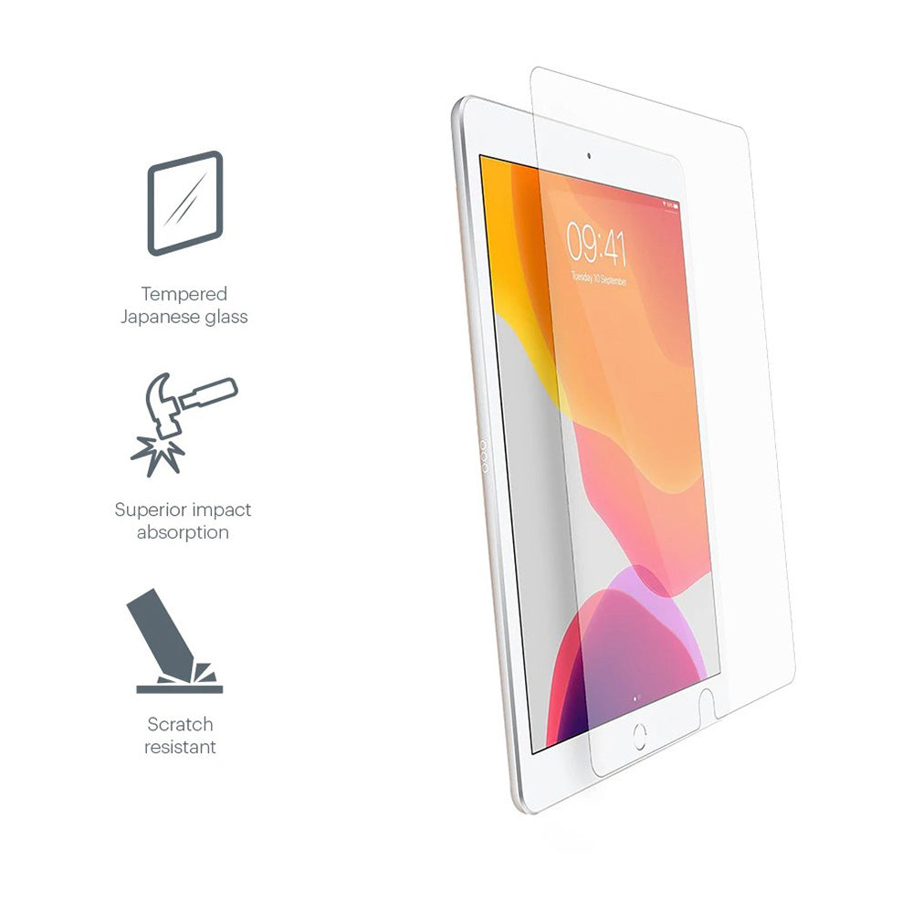 Cygnett Opticshield 2.5D Glass Screen Protector for iPad 10.2" - Clear