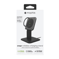 Thumbnail for Mophie Snap+ Wireless Charging Stand 15W MagSafe Compatible - Black