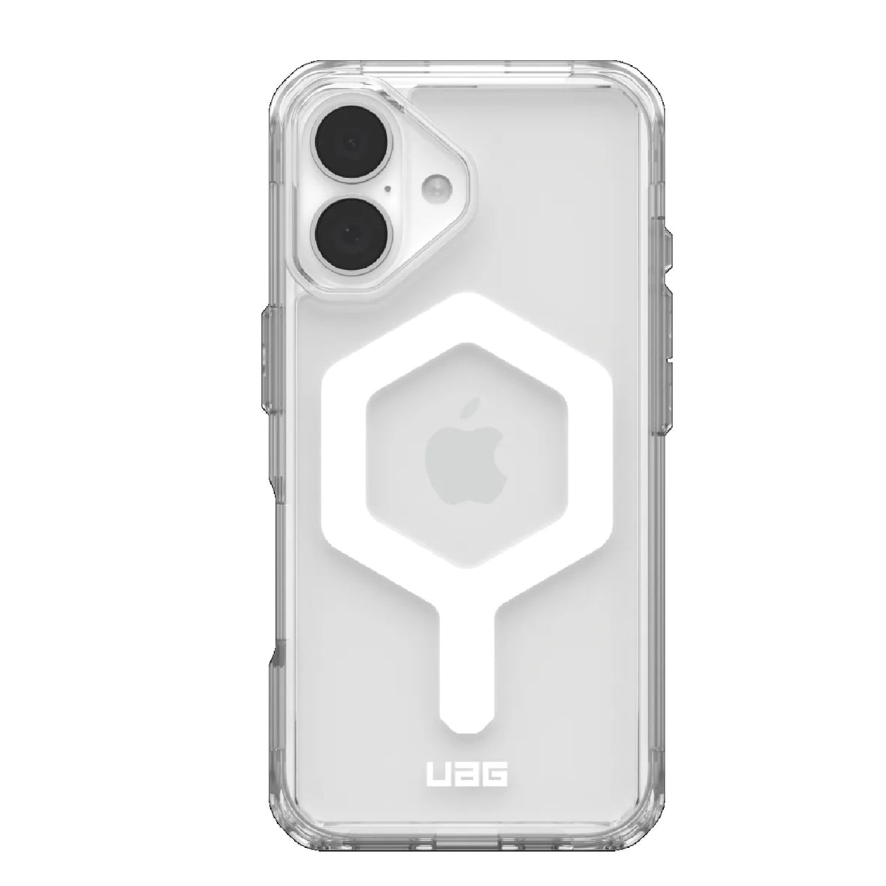 UAG Plyo MagSafe Rugged Case for Apple iPhone 16 (6.1")  - Ice/White
