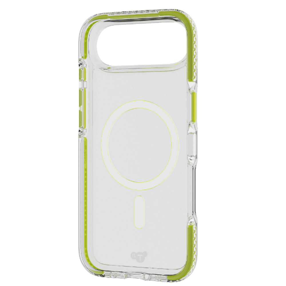 Tech21 EvoCrystal MagSafe Case for iPhone Air - Clear/Green
