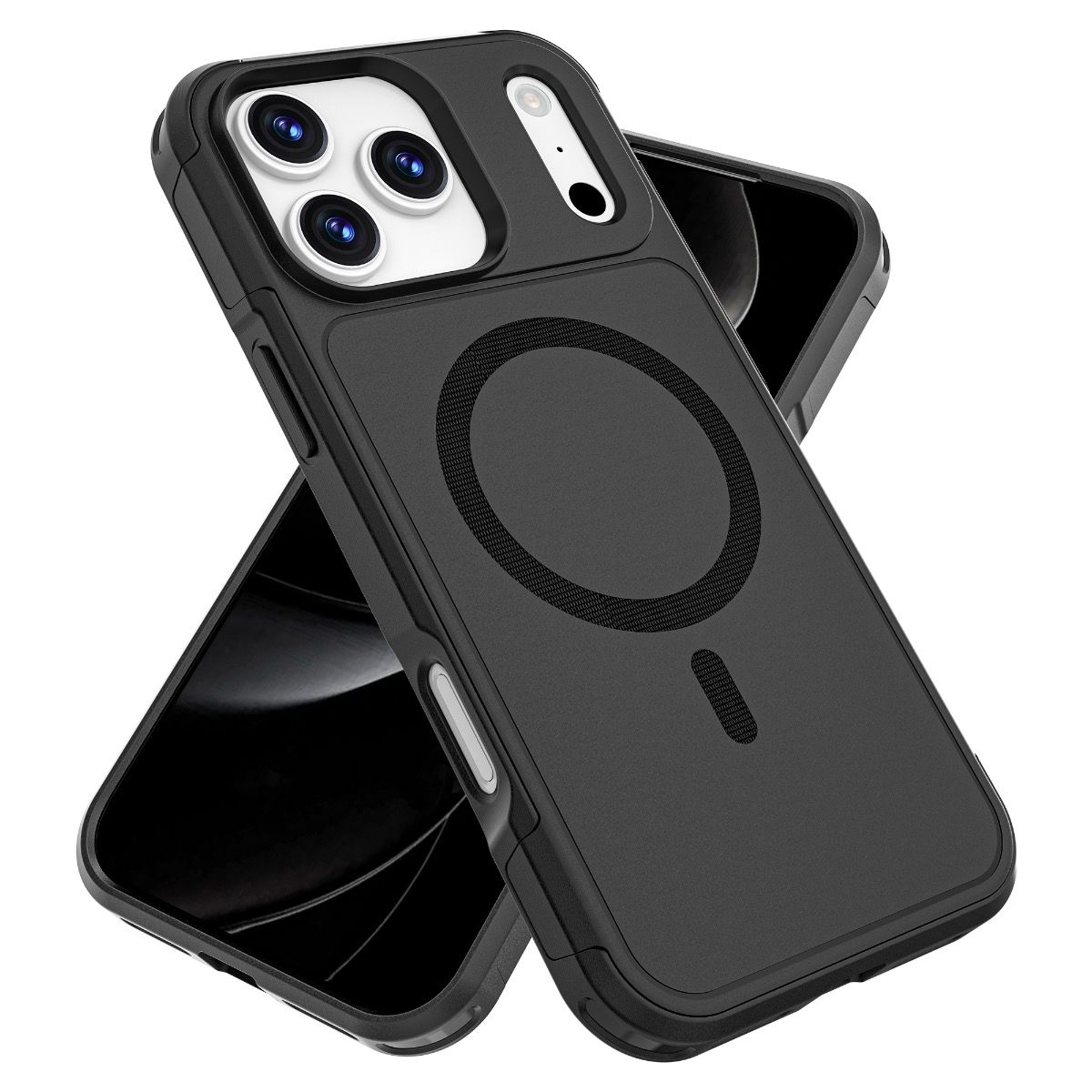 Blacktech Magsafe Case with Stream Line for Samsung Galaxy S26 Ultra - Black