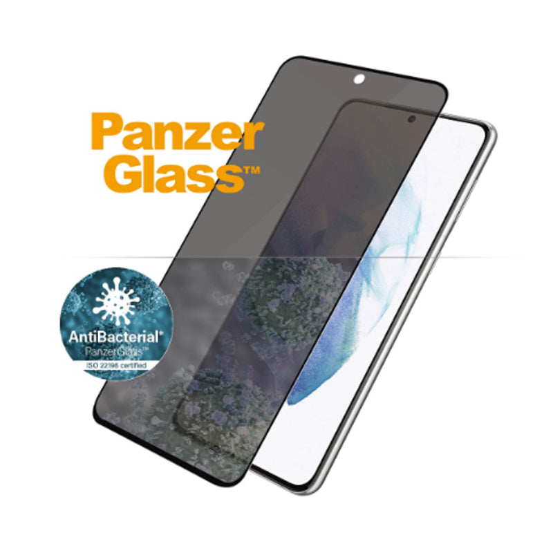 PanzerGlass Edge to Edge Screen Protector for Samsung Galaxy S21 Plus- Black