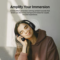 Thumbnail for Belkin SoundForm Isolate Wireless Over-Ear Noise Cancelling Headphones - Black