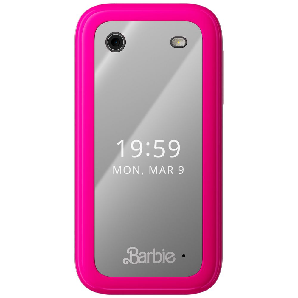HMD Barbie 4G Flip 128MB Dual Sim- Pink