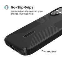 Thumbnail for Speck Presidio2 Grip for iPhone 17 - Black/Grey