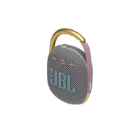 Thumbnail for JBL Clip 4 Ultra-portable Waterproof Speaker - Grey/ Pink