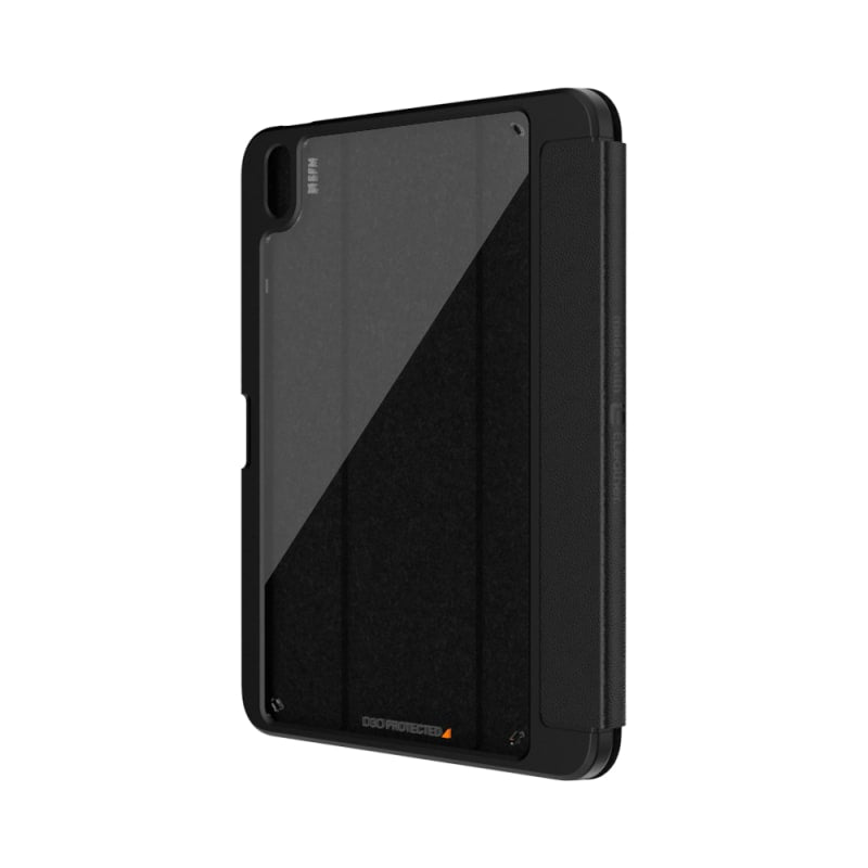EFM Aspen Folio Case Armour with D3O & E Leather for iPad 10.9 (2022) - Black