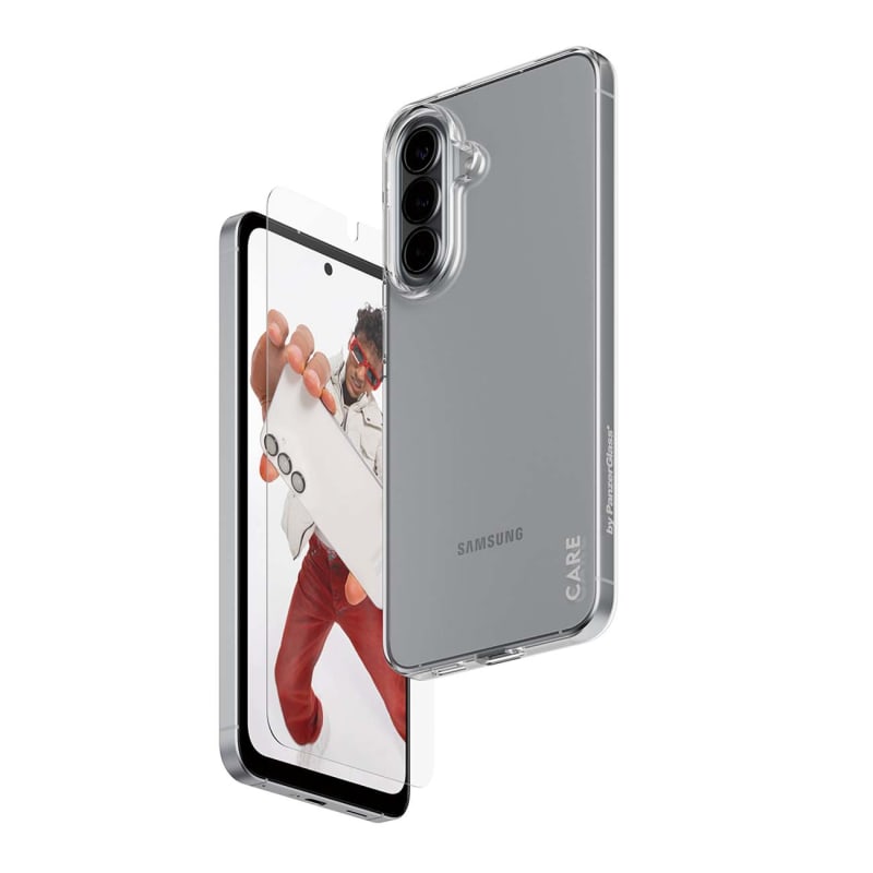 CARE by PanzerGlass 2-in-1 Bundle for Samsung Galaxy A57 5G - Clear