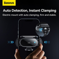 Thumbnail for Baseus Steel Cannon Pro Solar Electric Car Mount-Black